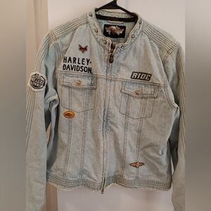Harley-Davidson Light Blue Jean Jacket